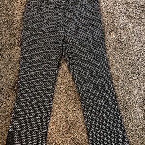 New York & Company Black and White Slacks